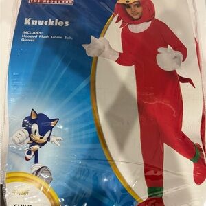 Knuckles Kids Costume - Red